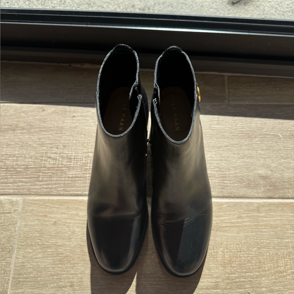 Cole Haan Black Booties
